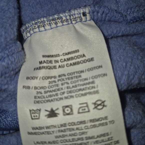 Nike Sportswear Club Fleece Blue Full Zip Hoodie SZ XL - Picture 7 of 8